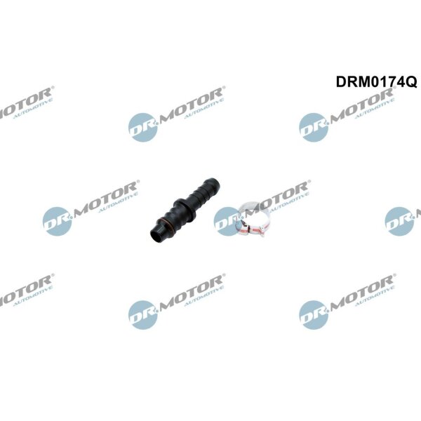 Dr.Motor Automotive DRM0174Q Schlauchverbinder, Kraftstoffschlauch