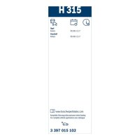 BOSCH 3 397 015 102 Wischblatt