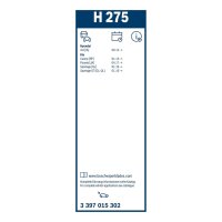 BOSCH 3 397 015 302 Wischblatt