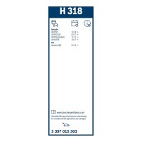BOSCH 3 397 015 303 Wischblatt