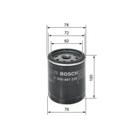 BOSCH F 026 407 235 Ölfilter