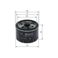 BOSCH F 026 407 251 Ölfilter