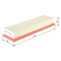 BOSCH F 026 400 354 Luftfilter