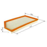 BOSCH F 026 400 468 Luftfilter