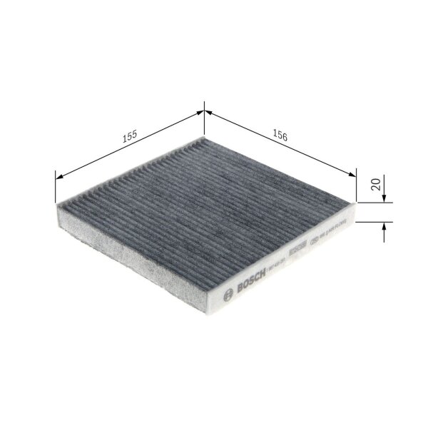 BOSCH 1 987 435 051 Filter, Innenraumluft