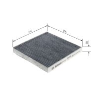 BOSCH 1 987 435 051 Filter, Innenraumluft