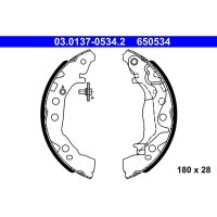 ATE 03.0137-0534.2 Bremsbackensatz