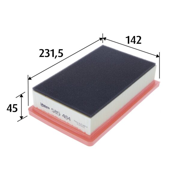 VALEO 585484 Luftfilter