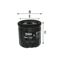 VALEO 586142 Ölfilter