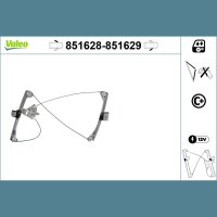 VALEO 851629 Fensterheber