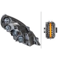 HELLA 1ER 010 117-191 Hauptscheinwerfer