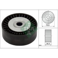 Schaeffler INA 532 0533 10 Umlenk-/Führungsrolle,...