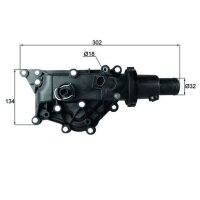 MAHLE TH 59 89 Thermostat, Kühlmittel