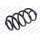 Spiralfeder Lesjöfors 4027695 Vorderachse - 1 Stück
