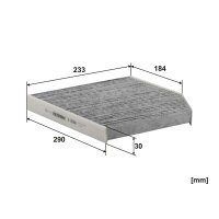 FILTRON K 1338A Filter, Innenraumluft