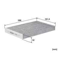 FILTRON K 1408A Filter, Innenraumluft