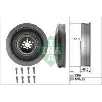 Schaeffler INA 544 0102 20 Riemenscheibe, Kurbelwelle