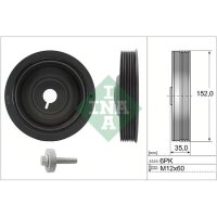 Schaeffler INA 544 0054 20 Riemenscheibe, Kurbelwelle