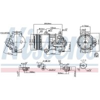 NISSENS 89479 Kompressor, Klimaanlage