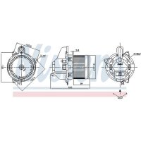 NISSENS 87501 Innenraumgebläse