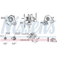 NISSENS 93051 Lader, Aufladung