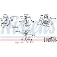 NISSENS 93056 Lader, Aufladung