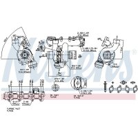 NISSENS 93082 Lader, Aufladung