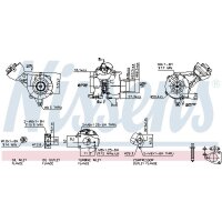 NISSENS 93121 Lader, Aufladung