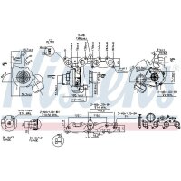 NISSENS 93135 Lader, Aufladung
