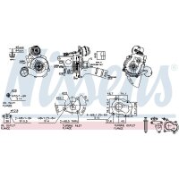 NISSENS 93163 Lader, Aufladung