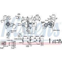 NISSENS 93172 Lader, Aufladung