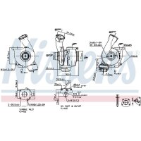 NISSENS 93176 Lader, Aufladung