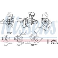 NISSENS 93192 Lader, Aufladung