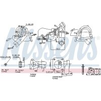 NISSENS 93251 Lader, Aufladung