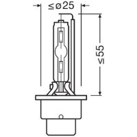 ams-OSRAM 66440CLC Glühlampe, Fernscheinwerfer