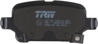 TRW GDB2180 Bremsbelagsatz, Scheibenbremse