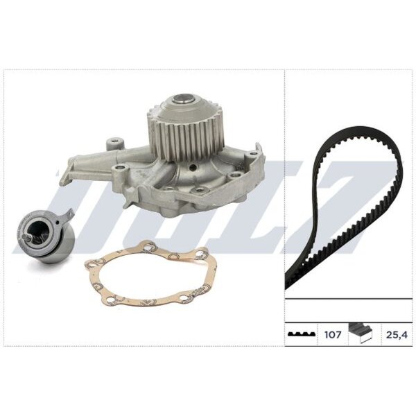 DOLZ KD138 Wasserpumpe + Zahnriemensatz