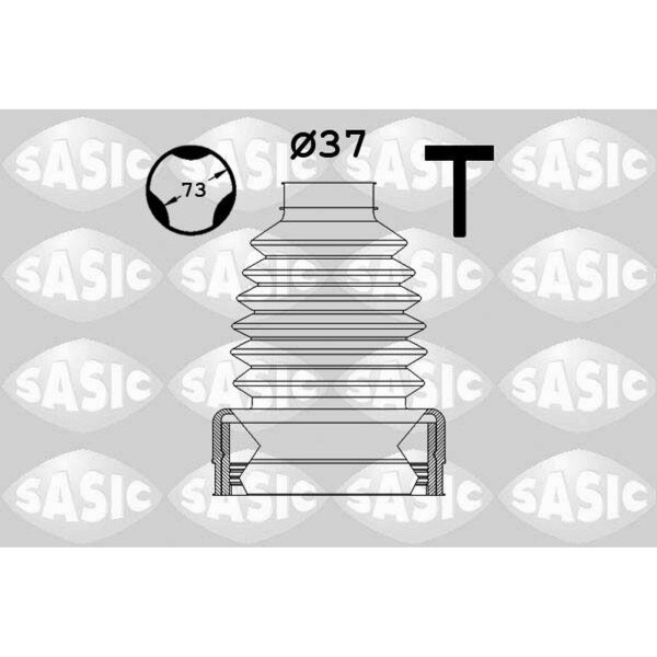 SASIC 1906072 Faltenbalgsatz, Antriebswelle
