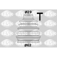 SASIC 1906150 Faltenbalgsatz, Antriebswelle