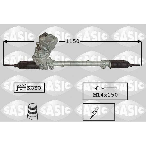 SASIC 7176061 Lenkgetriebe