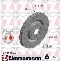 ZIMMERMANN 400.3698.20 Bremsscheibe