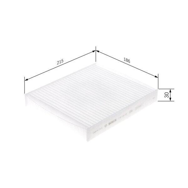 BOSCH 1 987 435 108 Filter, Innenraumluft