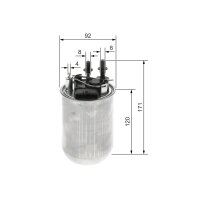 BOSCH F 026 402 200 Kraftstofffilter