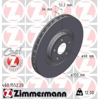 ZIMMERMANN 460.1552.20 Bremsscheibe