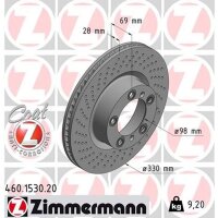 ZIMMERMANN 460.1530.20 Bremsscheibe