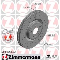 ZIMMERMANN 460.1553.52 Bremsscheibe