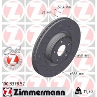 ZIMMERMANN 100.3378.52 Bremsscheibe