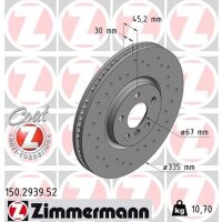 ZIMMERMANN 150.2939.52 Bremsscheibe