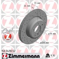 ZIMMERMANN 150.3490.52 Bremsscheibe