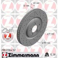 ZIMMERMANN 290.2264.52 Bremsscheibe